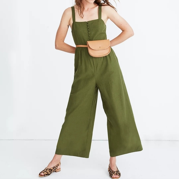 Madewell Pants - Madewell Button-Down Jumpsuit Size 00